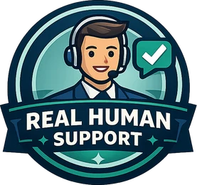 Real human support