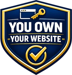 You own your website